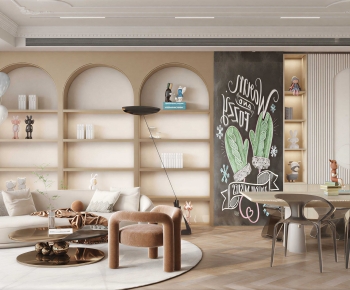 Modern A Living Room-ID:538552053