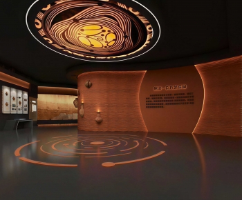 New Chinese Style Exhibition Hall-ID:200871948