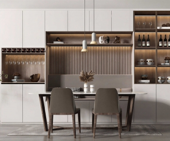Modern Dining Table And Chairs-ID:667596102