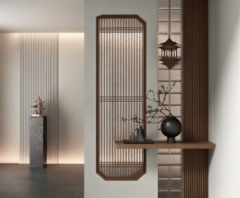 New Chinese Style Hallway-ID:630547056