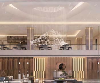 New Chinese Style Lobby Hall-ID:353128971