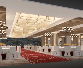 New Chinese Style Banquet Hall-ID:441628937