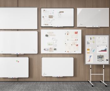 Modern Blackboard/whiteboard-ID:833401924