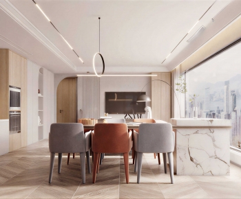 Modern Dining Room-ID:677823073