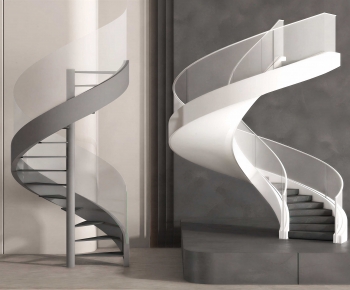 Modern Rotating Staircase-ID:381403922