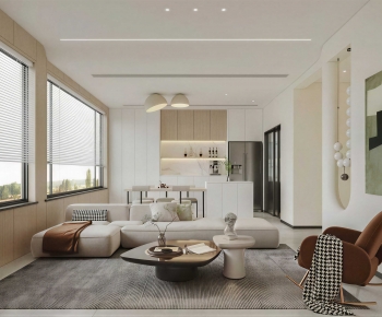 Modern A Living Room-ID:135946992