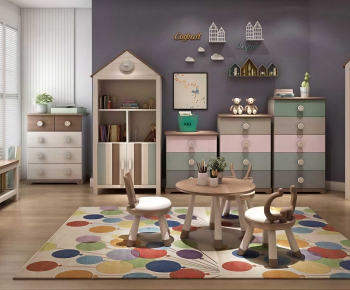 Modern Children's Room Activity Room-ID:104903941