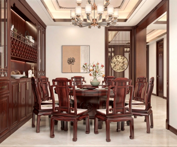 Chinese Style Dining Room-ID:380068069