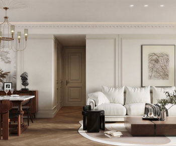 Modern A Living Room-ID:394577036