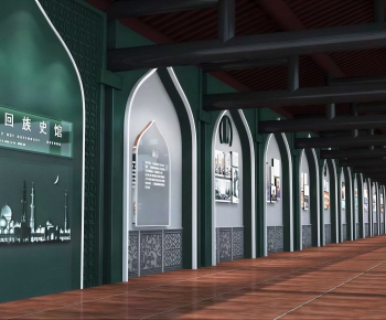 Modern Exhibition Hall-ID:799019105