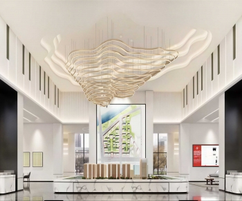 Modern Real Estate Sales Office-ID:284996037