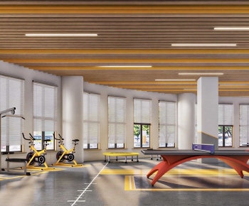 Modern Staff Recreation Room-ID:750354055