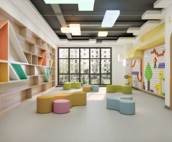 Modern Kindergarten Hall-ID:286875016