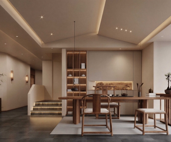 New Chinese Style Tea House-ID:490246063