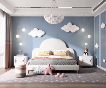 Modern Girl's Room Daughter's Room-ID:551918033