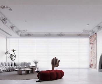 Modern A Living Room-ID:472664125
