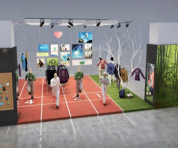 Modern Exhibition Hall-ID:822719105