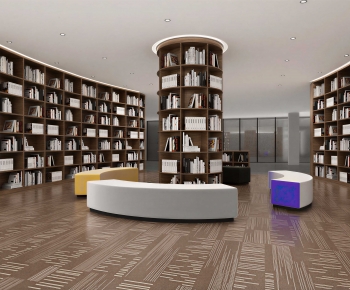 Modern Bookstore Book Bar-ID:793560036