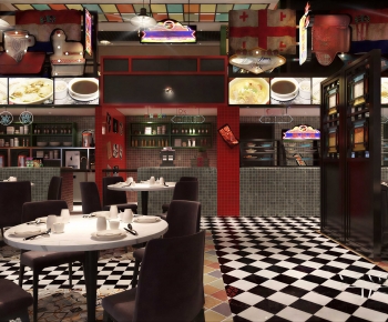 Retro Style Restaurant-ID:411103962