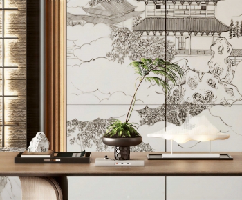 New Chinese Style Decorative Set-ID:428097014