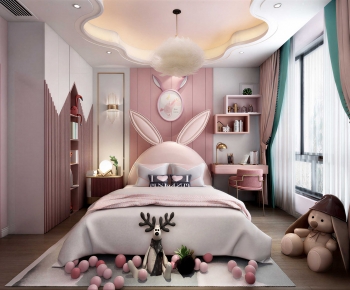 Nordic Style Girl's Room Daughter's Room-ID:225789528