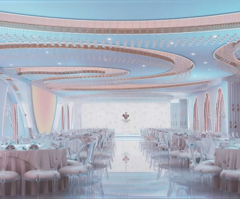 Modern Banquet Hall-ID:388372904