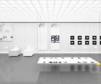 Modern Exhibition Hall-ID:817874918