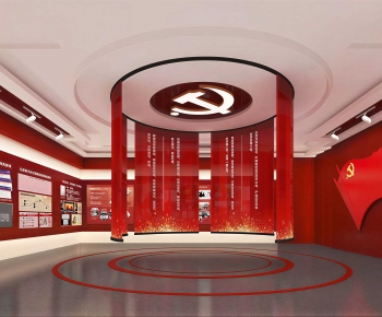 Modern Exhibition Hall-ID:131369112