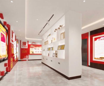 Modern Exhibition Hall-ID:667447092