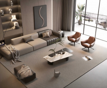 Modern Sofa Combination-ID:619469882