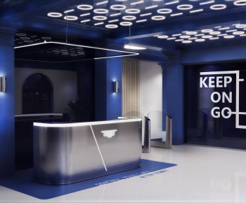 Modern Office Reception Desk-ID:425147063