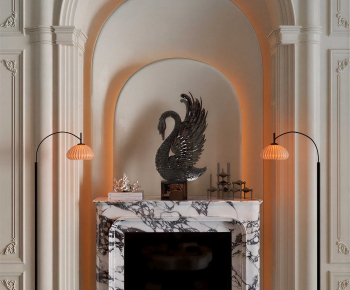 Modern Fireplace-ID:808135991