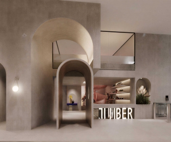 Modern Office Reception Desk-ID:312490946