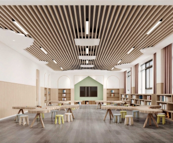 Modern Kindergarten Classrooms-ID:554420987