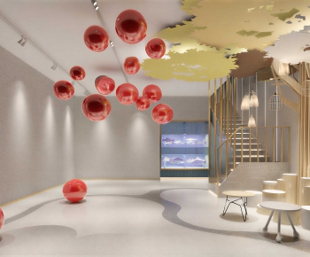 Modern Children's Room Activity Room-ID:428972013