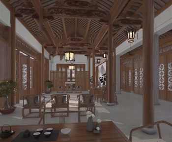 Chinese Style A Living Room-ID:900603068