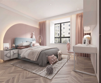Modern Girl's Room Daughter's Room-ID:730090191
