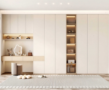 Modern Clothes Storage Area-ID:512303117