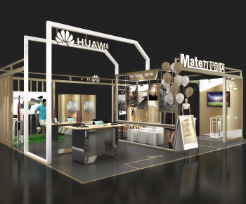 Modern Exhibition Hall-ID:194679983