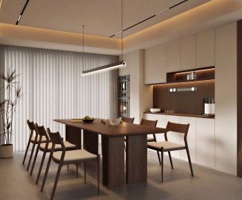 Modern Dining Room-ID:742541074
