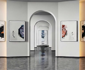 Modern Exhibition Hall-ID:724277975