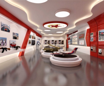 Modern Exhibition Hall-ID:988925938