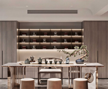 New Chinese Style Tea House-ID:195689921