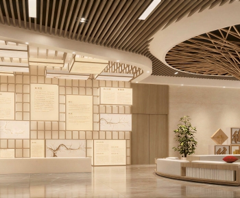 Modern Exhibition Hall-ID:727612021