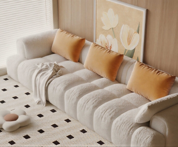 Modern Three-seat Sofa-ID:118861912