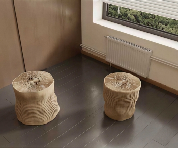 Wabi-sabi Style Stool-ID:850616937
