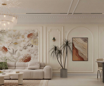 European Style A Living Room-ID:648705961