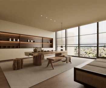 Wabi-sabi Style Tea House-ID:882314928