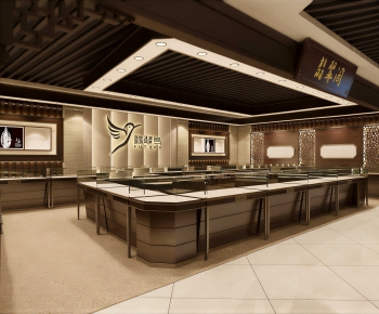 New Chinese Style Jewelry Store-ID:519522918