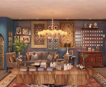 Retro Style Clothing Store-ID:959034925
